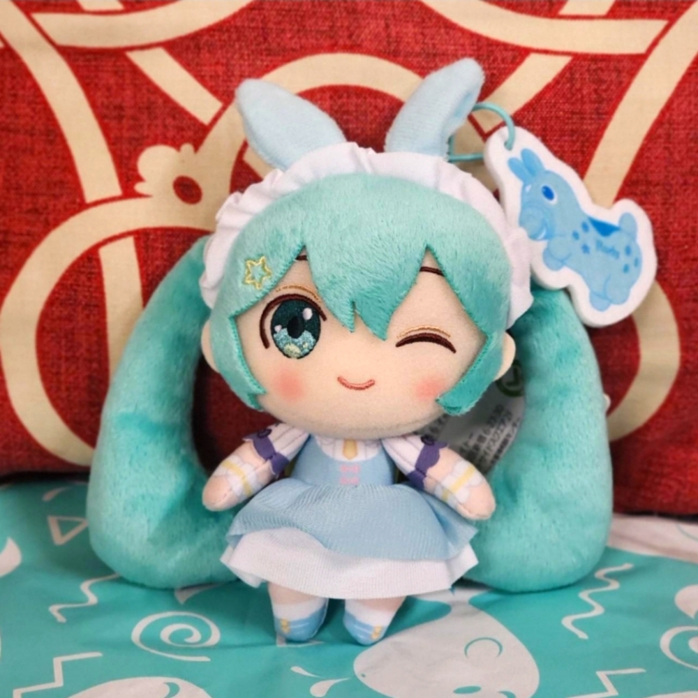 Miku x Rody Collab Mini Plush Keychain Colorful Stage Sekai Teto Kasane Miniso